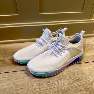 Puma white athletic sneaker, size 10
